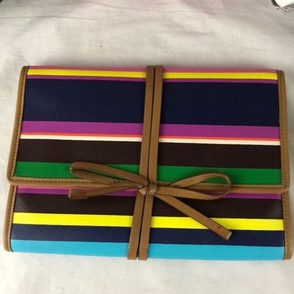 Stella & Dot Handbags - Bright fun Stella and Dot packable jewelry case